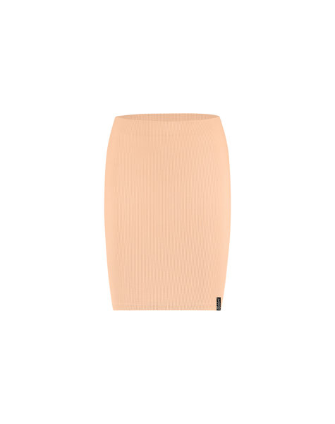 Ivy Rib Skirt - Peach