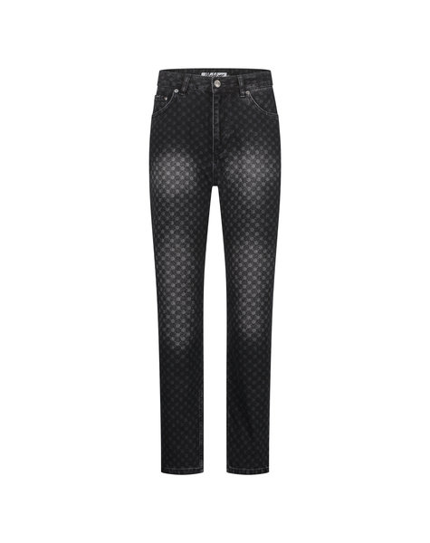 Monogram Jeans - Black