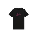 Essentials T-Shirt - Black/Cherry