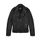 Malelions Men Fizz Leather Jacket - Black