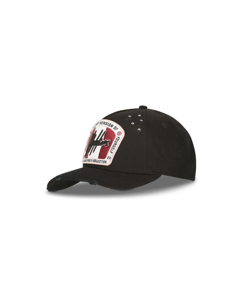 Baseball Patch Cap - Black