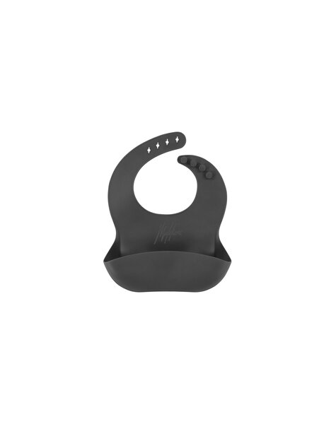 Baby Silicone Bib - Black