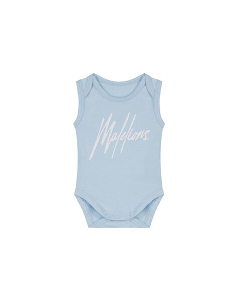 Baby Signature Bodysuit - Light Blue