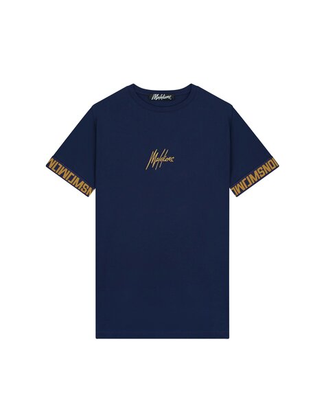 Venetian T-Shirt - Navy/Gold