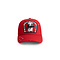 Malelions Men Baseball Patch Cap - Red