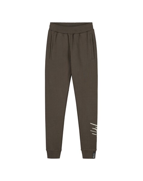 Junior Split Essentials Trackpants - Brown/Beige