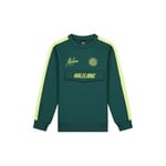 Junior Academy Sweater - Teal/Lime