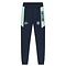 Malelions Junior Sport Coach Trackpants - Navy/Light Green