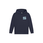 Junior Wave Graphic Hoodie - Navy