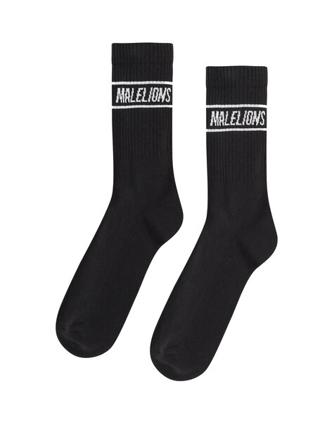 Striped Socks 2-pack - Black