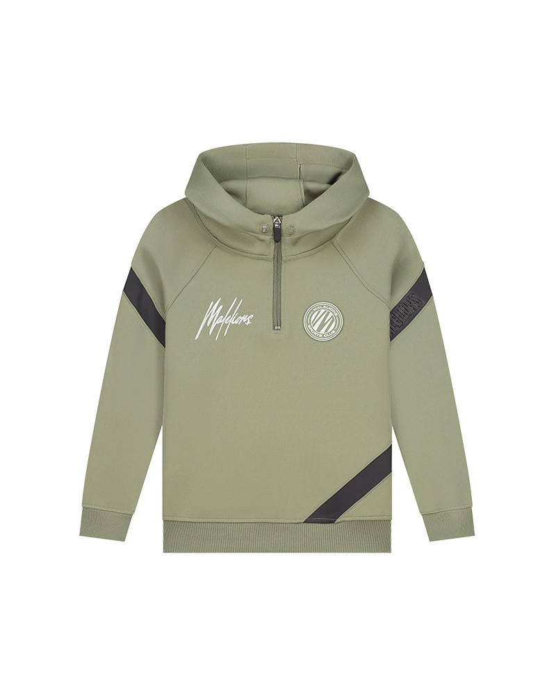 Malelions Junior Sport Pre-Match Hoodie - Army/Antra product