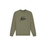 Men Duo Essentials Sweater - Green/Black