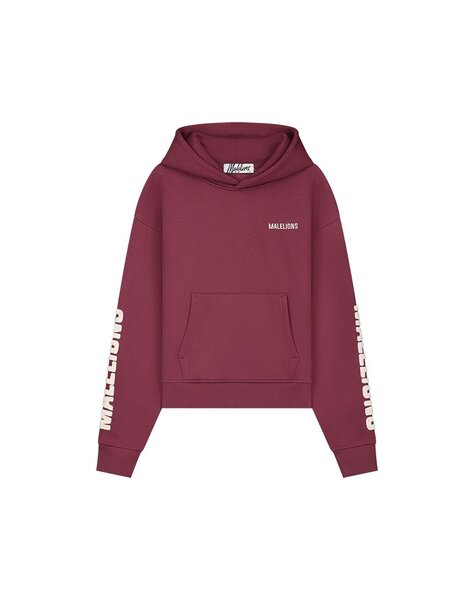 Women Hailey Hoodie - Burgundy