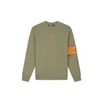 Men Captain Sweater - Green/Orange