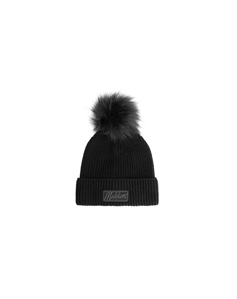 Women Knitted Beanie - Black