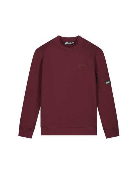 Men Turtle Sweater - Burgundy