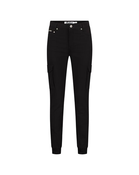 Women Cargo Pants - Black