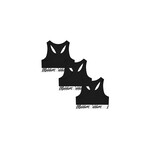 Women Bralette 3-Pack - Black