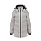 Malelions Women Signature Mid-Length Puffer Jacket - Grey