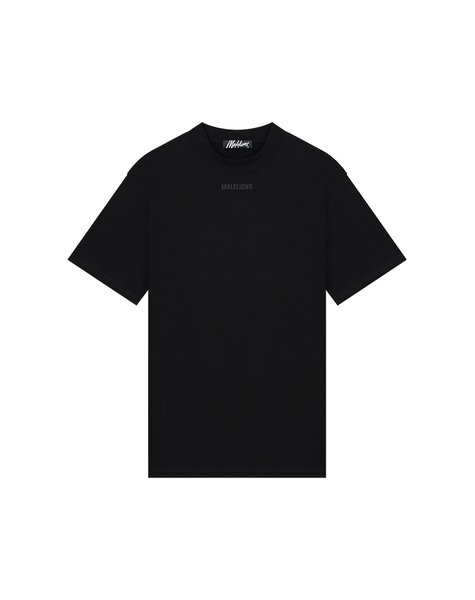 Men Collar T-Shirt - Black