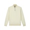 Malelions Men Turtle Half Zip - Off-White