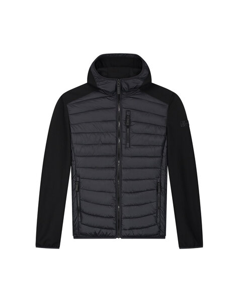 Men Hybrid Jacket - Black