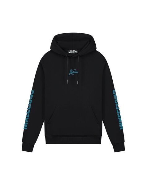 Men Lective Hoodie 2.0 - Black/Teal