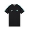 Malelions Sport Academy T-Shirt - Black/Turquoise