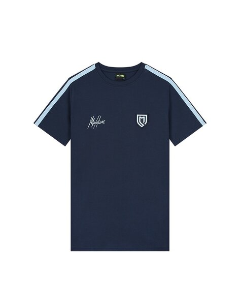 Men Academy T-Shirt - Navy/Light Blue