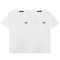 Malelions Men T-Shirt 2-Pack - White