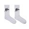 Malelions Sport Small Signature Socks 2-Pack - White/Black