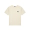 Malelions Women Kiki T-Shirt - Beige/White