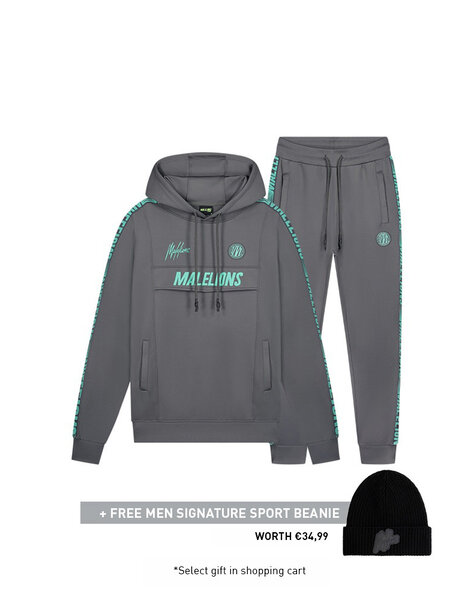 Sport Warming Up Tracksuit - Antra/Mint