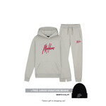 Junior Signature Tracksuit - Grey/Red