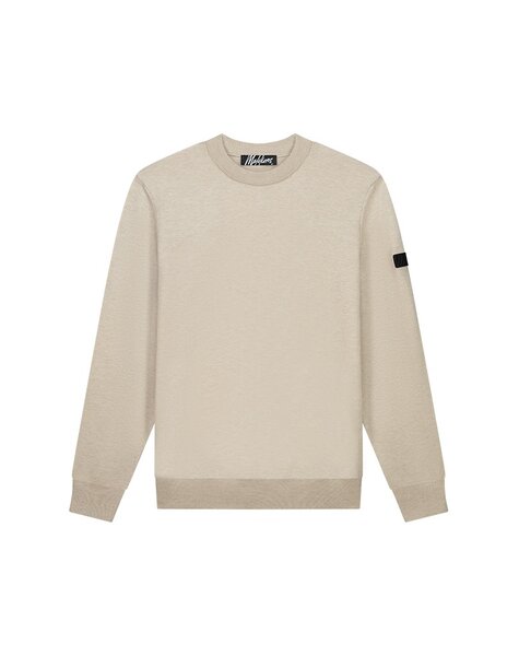 Men Knit Sweater - Taupe