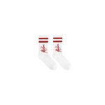 Signature Socks 3-Pack - White/Red