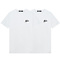 Malelions Men Regular T-Shirt 2-Pack - White/Black