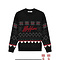 Malelions Men Christmas Sweater - Black/Red