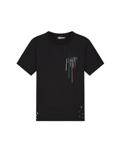 Men Painter T-Shirt - Black