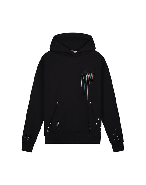 Men Painter Hoodie - Black