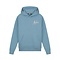 Malelions Men Destroyed Signature Hoodie - Slate Blue/Cement
