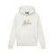 Malelions Men Striped Signature Hoodie - Off-White/Taupe