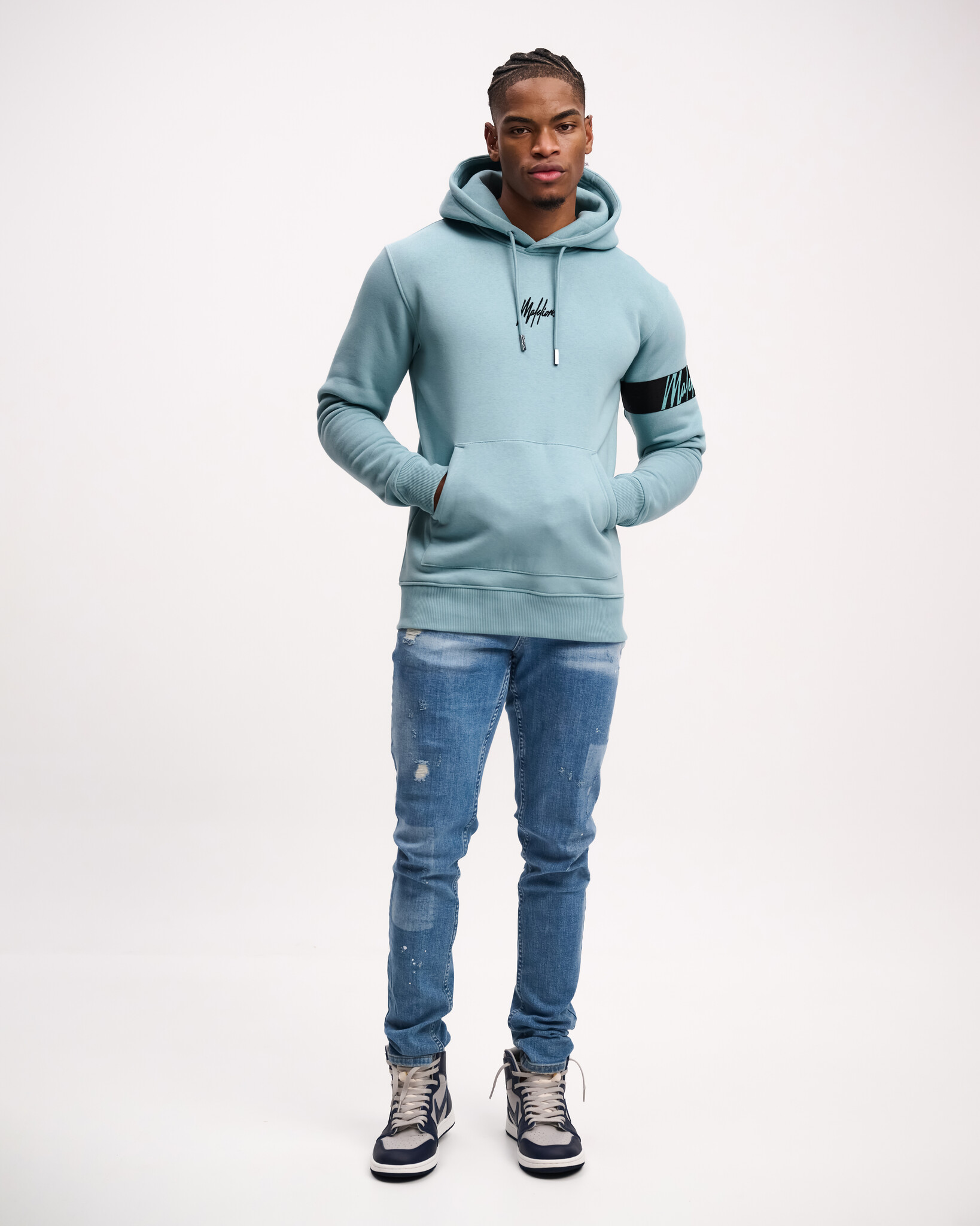 Light blue discount captain hoodie