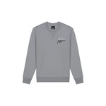 Junior Split Sweater - Grey/Light Blue