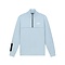 Malelions Sport Counter Half Zip - Light Blue