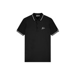 Men Signature Polo - Black/White