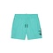 Malelions Men Split Swim Shorts - Turquoise/Black