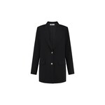 Women Oversized Blazer - Black