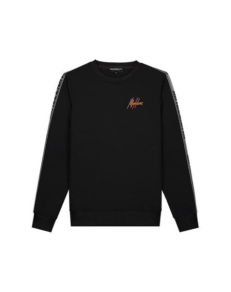 Sport React Tape Sweater - Black/Orange