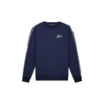 Sport React Tape Sweater - Navy/White